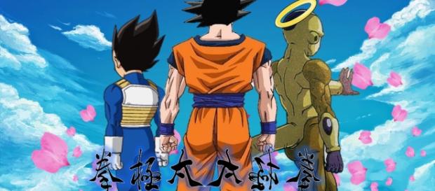 Vegeta, Son Gokú y Freezer revivido Vegeta, Son Gokú y Freezer revivido