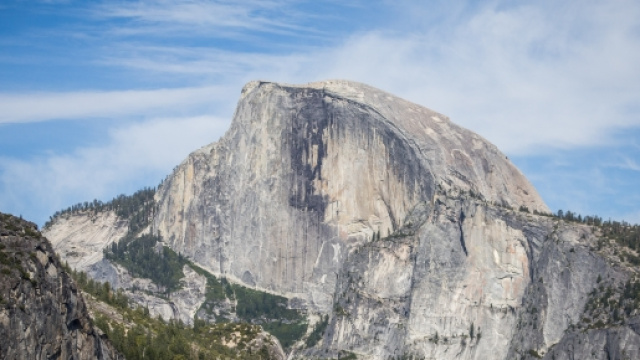 L'imponente Half Dome, in Yosemite National Park, California. Foto: Elisa Parrino
