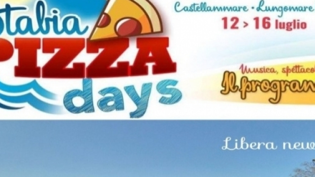stabia pizza days a luglio sul lungomare