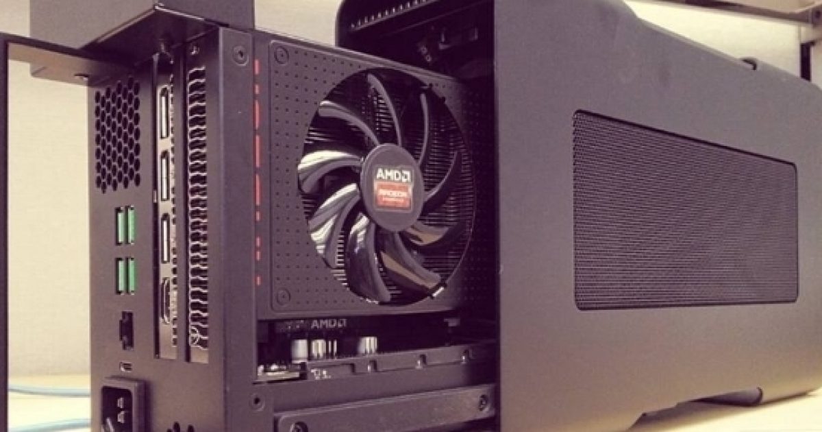 Apple macbook external gpu enclosure coming soon selling 599 vr kit