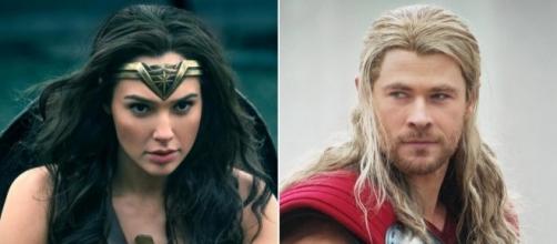 Wonder Woman: Gal Gadot, Chris Hemsworth tease each other on Twitter. / from 'Entertainment Weekly' - ew.com