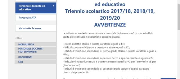 App Miur per scegliere le sedi App Miur per scegliere le sedi