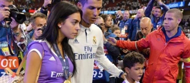 Cristiano Ronaldo y Georgina Rodríguez celebran la Champions Cristiano Ronaldo y Georgina Rodríguez celebran la Champions