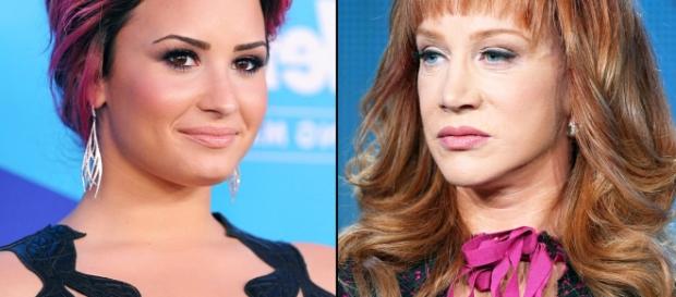 Demi Lovato and Kathy Griffin seem to have an ongoing social media feud... Demi Lovato and Kathy Griffin seem to have an ongoing social media feud...