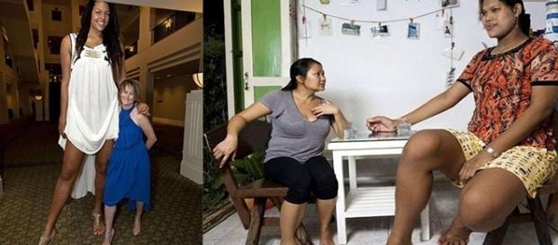 Mulheres que têm uma altura inacreditável, verdadeiras gigantes Mulheres que têm uma altura inacreditável, verdadeiras gigantes