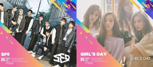 SF9 and Girl's Day for KCON17LA (via Events – Zombie Mamma - zombiemamma.com) SF9 and Girl's Day for KCON17LA (via Events – Zombie Mamma - zombiemamma.com)