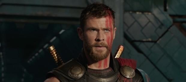 The Asgardian god is sporting a new hairstyle in "Thor: Ragnarok." (Marvel) The Asgardian god is sporting a new hairstyle in "Thor: Ragnarok." (Marvel)