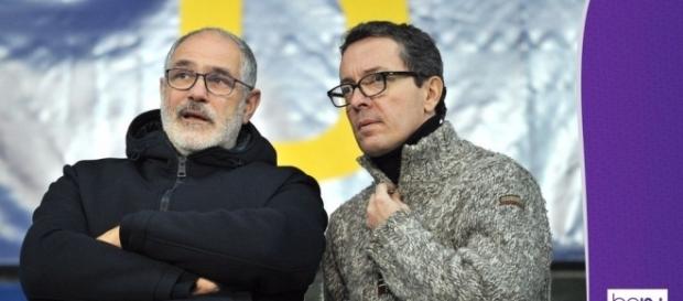 Zubizarreta et Eyraud - Olympique de Marseille Zubizarreta et Eyraud - Olympique de Marseille