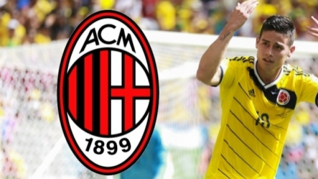 James Rodriguez-Milan: i rossoneri trattano con il Real Madrid