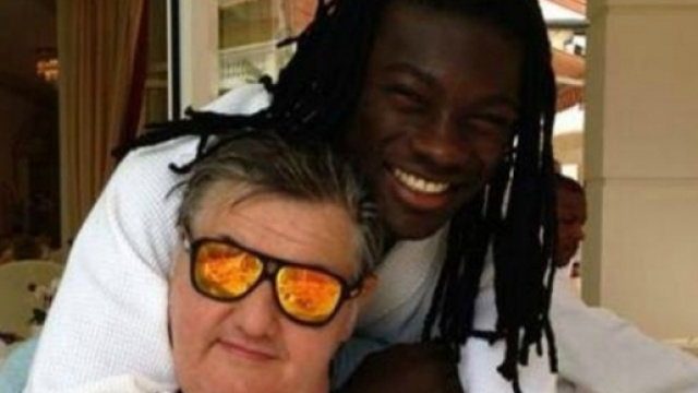 Pierre Ménès et Bafetimbi Gomis