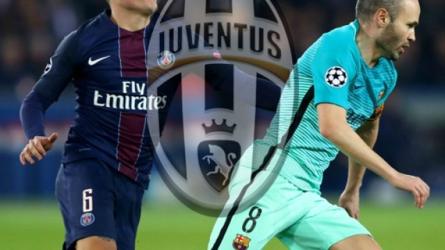 Verratti, Iniesta e Modric per la Juve