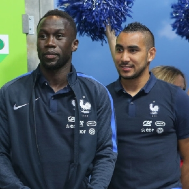 Bacary Sagna et Dimitri Payet en équipe de France