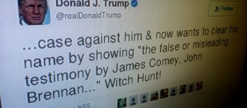 Donald Trump's personal anti-Comey tweet. / Photo by CommonsDune via Flickr | CC BY-SA 2.0