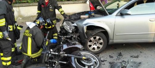 Pesaro, grave incidente stradale. (foto repertorio)