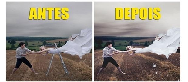 Como algumas fotos são criadas Como algumas fotos são criadas