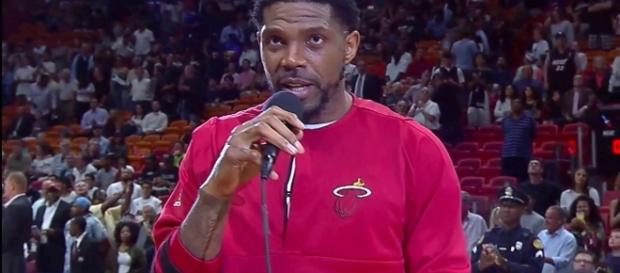 Miami Heat captain Udonis Haslem - YouTube screenshot Miami Heat captain Udonis Haslem - YouTube screenshot