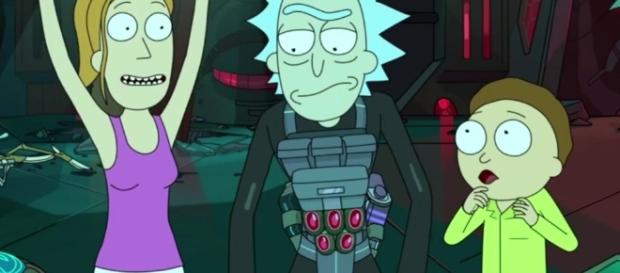 "Rick and Morty" screen grab via BN library "Rick and Morty" screen grab via BN library