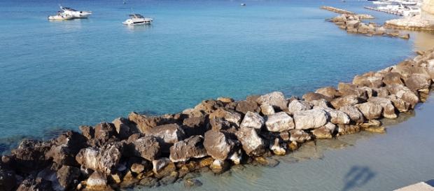 Una foto del mare del Salento. Una foto del mare del Salento.