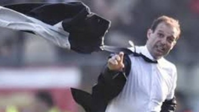 Allegri litiga con i vigili urbani