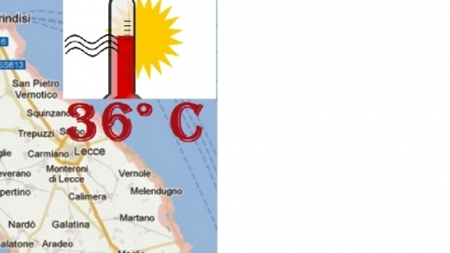 Clima rovente su tutto il Salento.