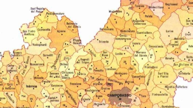 Mappa del Molise - duronia.com