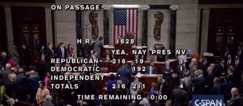 Passage of American Healthcare Act in House on May 4. / Photo by CSPAN via YouTube
