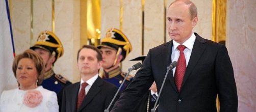 Vladimir Putin inaugurated as President of Russia/ creative commons Kremlin via wiki
