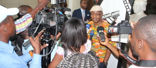 Bassek Ba Kobhio le délégué général du Festival ecrans Noirs