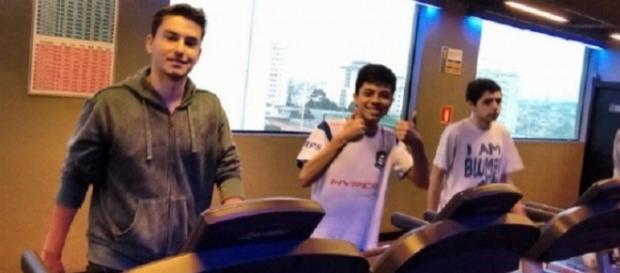 Academia faz parte da rotina de treinamentos de cyber atletas. (Foto: Divulgação/CNB) Academia faz parte da rotina de treinamentos de cyber atletas. (Foto: Divulgação/CNB)