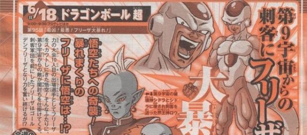 Scan de la revista Shonen Jump con la sinopsis del episodio 95 Scan de la revista Shonen Jump con la sinopsis del episodio 95
