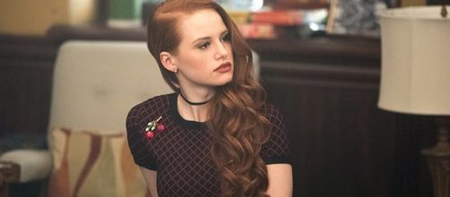 Madeleine Petsch plays the calculating Cheryl Blossom in "Riverdale." (Youtube screen grab)