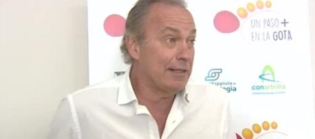 Bertín Osborne durante una entrevista Bertín Osborne durante una entrevista