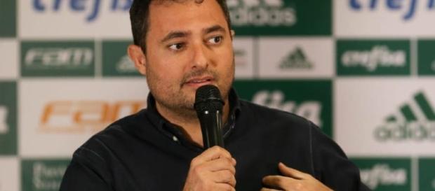 Alexandre Mattos, executivo de futebol do Palmeiras, conversa na Academia Alexandre Mattos, executivo de futebol do Palmeiras, conversa na Academia
