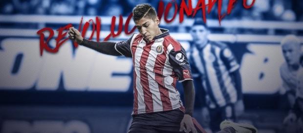Angel Zaldivar, jugador del Club Deportivo Guadalajara. Angel Zaldivar, jugador del Club Deportivo Guadalajara.