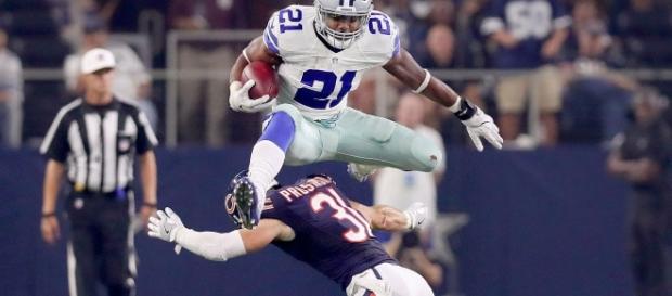 Ezekiel Elliott, Dallas Cowboys - YouTube screen cap Ezekiel Elliott, Dallas Cowboys - YouTube screen cap