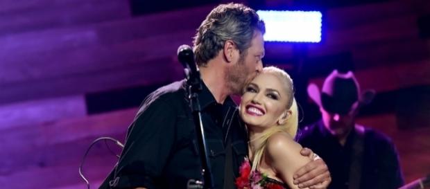 Gwen Stefani confident with Blake Shelton's love that she doesn't worry if he will bump into his ex. (via Blasting News library) Gwen Stefani confident with Blake Shelton's love that she doesn't worry if he will bump into his ex. (via Blasting News library)