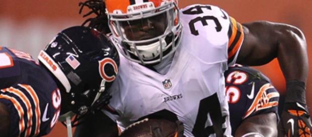 Isaiah Crowell, Cleveland Browns - YouTube screen cap Isaiah Crowell, Cleveland Browns - YouTube screen cap