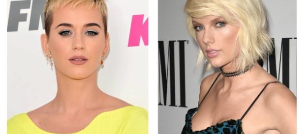 Katy Perry shares feud with Taylor Swift. Photo - footwearnews.com Katy Perry shares feud with Taylor Swift. Photo - footwearnews.com