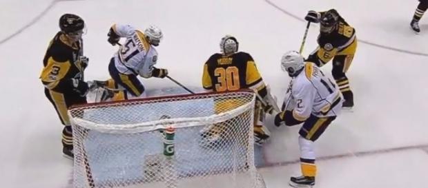 Murray (30) was unbeatable, NHL Workshop Youtube channel https://www.youtube.com/watch?v=VE7syLhGr3M Murray (30) was unbeatable, NHL Workshop Youtube channel https://www.youtube.com/watch?v=VE7syLhGr3M