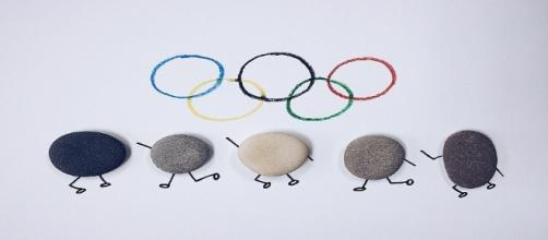 Icono de los Juegos Olímpicos. Imagen: Public Domain.
