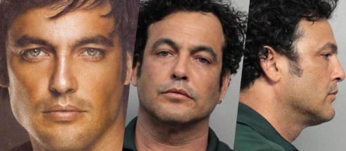 L'ex ballerino cubano Milton Morales nel 2000 ed oggi, dopo l'arresto a Miami.