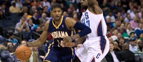 Paul George, former small forward for the Indiana Pacers (Via Wikipedia.com)