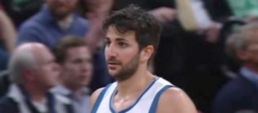 The Timberwolves have sent Ricky Rubio to the Utah Jazz in a trade for a 2018 draft pick. [Image via NBA/YouTube]