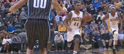 The Timberwolves have signed former Indiana Pacers guard Jeff Teague to a three-year deal, per ESPN. [Image via NBA/YouTube]