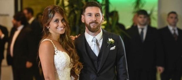 ¡Felicidades, Señor y Señora Messi! ¡Felicidades, Señor y Señora Messi!