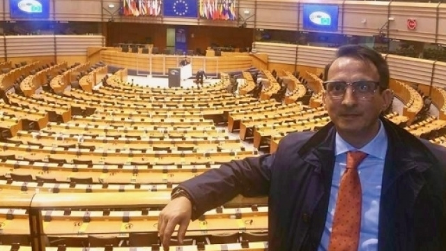Il dott. Puzone in visita al Parlamento europeo