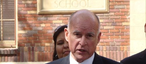 California Gov. Jerry Brown. - photo via Neon Tommy from wikimedia.org