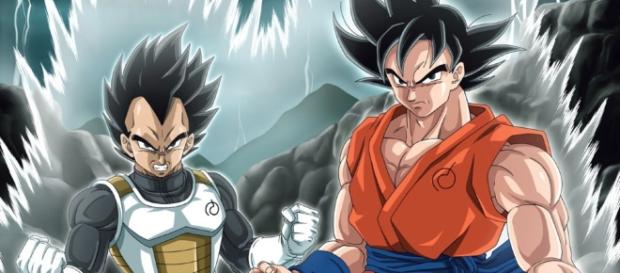 Goku y Vegeta tienen problemas contra el universo 9 Goku y Vegeta tienen problemas contra el universo 9