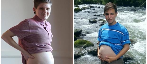 Jovem dá à luz sua primeira filha Jovem dá à luz sua primeira filha