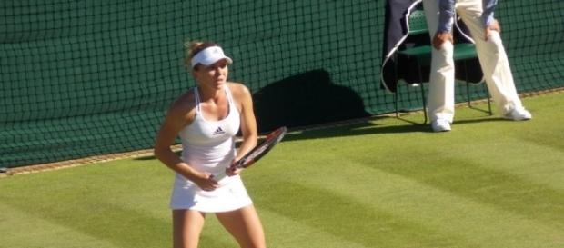 Simona Halep în sferturile de finală de la Wimbledon Simona Halep în sferturile de finală de la Wimbledon